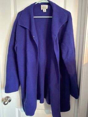 Field Manor Ladies Sweater Coat- XL
